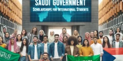 Saudi Government Scholarships for International Students 2024
