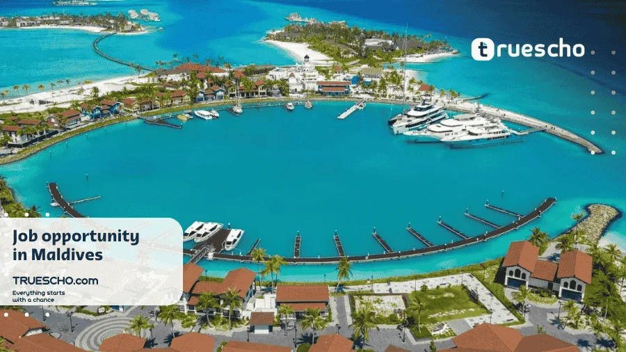 Job opportunity in Maldives