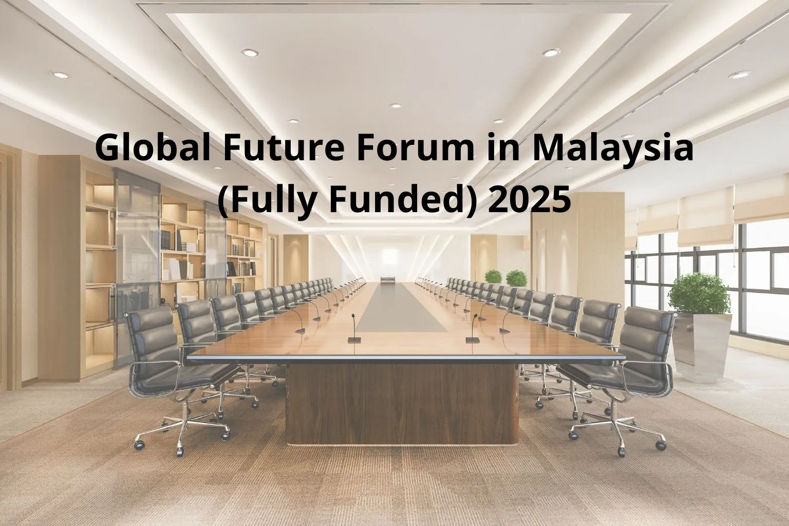 Global Future Forum in Malaysia