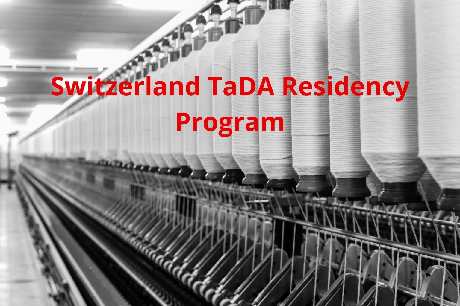 Switzerland TaDA Residency Program