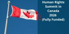 Human Rights Summit in Canada 2026 ( Fully Funded )