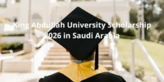 King Abdullah University Scholarship 2026 in Saudi Arabia ( Fully Funded )