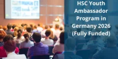 HSC Youth Ambassador Program in Germany 2026 (Fully Funded)