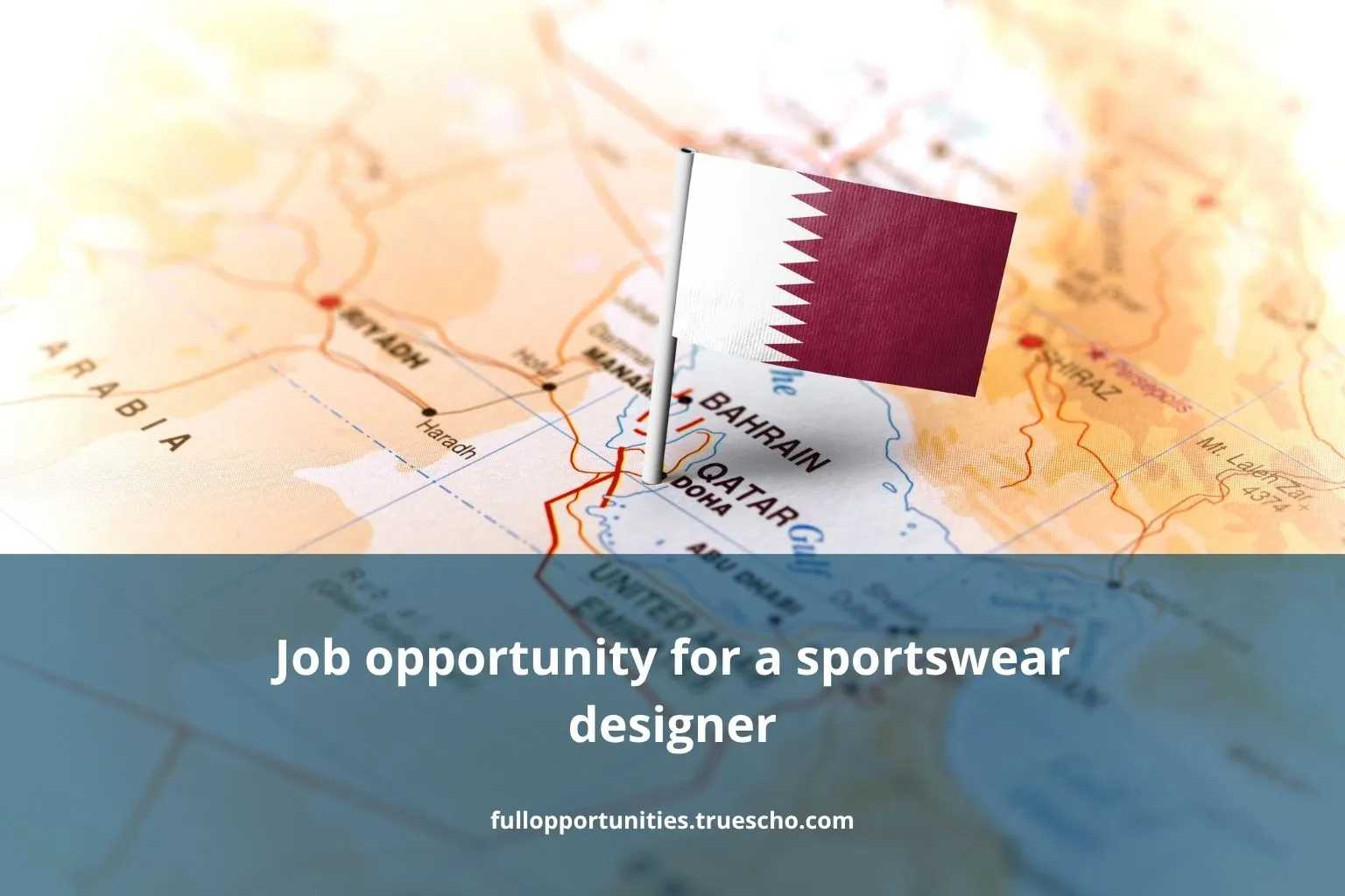 Job opportunity for a sportswear designer