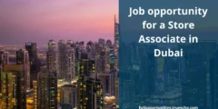 Job opportunity for a Store Associate in Dubai