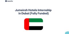 Jumeirah Hotels Internship 2025/2026 in Dubai (Fully Funded)