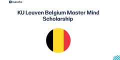 KU Leuven Belgium Master Mind Scholarship 2026 ( Fully Funded )